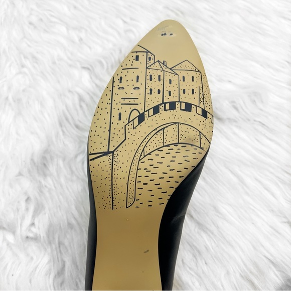 Bella Vita Nara Block Heel Pump Almond Toe Classic Black Size 11 Medium Width - Picture 10 of 10